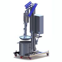 Piston pump PA seriesfor creamair-drivenfor the food industry