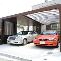 Wooden carport 10