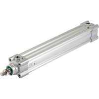 Pneumatic cylinder CF seriespistonmagnetic pistonwith through rod