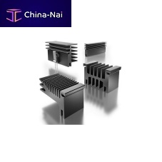 Aluminum heat sink SK 669...extruded