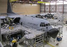 Nose aircraft staging C130fuselagefixed