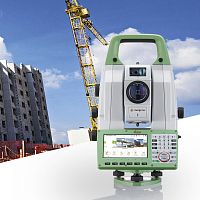 Reflectorless total station NOVA MS60with prismautomaticBluetooth
