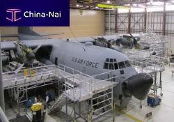 Nose aircraft staging C130fuselagefixed