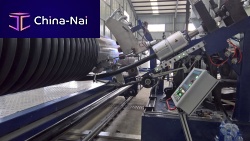 Spiral tube extrusion line PSW-4000 for pipesfor corrugated pipefor HDPE