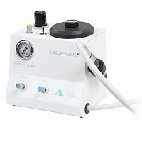 Dental laboratory turbine LED Carverairbuilt-inchrome