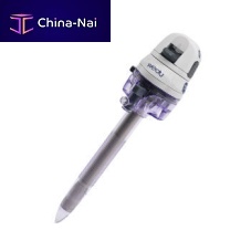 Laparoscopic trocar Opticalsingle usewith sleevewith insufflation tap