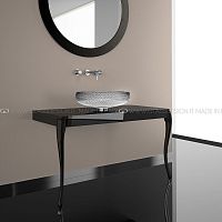 Lacquered wood vanity top MUSAwood with gold leaf finishMDFprofessional