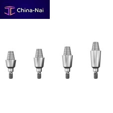 Straight implant abutment TAB-7001temporary