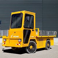 Platform truck DFW 5D2-axlediesel-powered