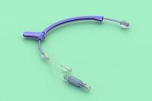 Single-use uterine manipulator Handlinwith uterine injector