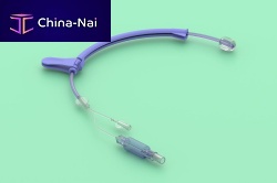 Single-use uterine manipulator Handlinwith uterine injector