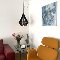 Pendant lamp Beaudineanodized aluminumcontemporarycorded