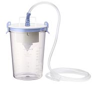 Body fluids suction jar RCSpolysulfoneautoclavable