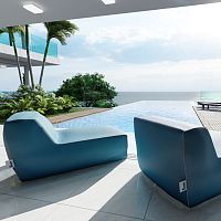 Contemporary sun lounger CHARLIE LOUNGEcompositedouble