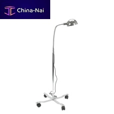 LED examination lamp on castersflexible
