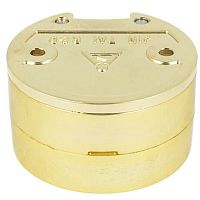 Polymerization dental flask type Ibrass