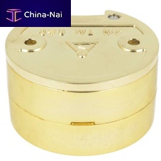 Polymerization dental flask type Ibrass