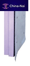 Acoustic insulation GOXPSDRAINthermalextruded polystyrenepanel