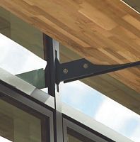 Steel fastening system TRINITI stainless steelaluminumsolar shading