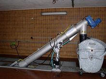 Wastewater treatment screener NSI seriesscrewfor liquids