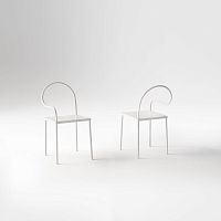 Contemporary garden chair SOFTER THAN STEELoutdoorindooraluminum