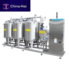 Clean-in-place unit for the beverage industry