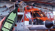 Helicopter engine vibration analyzer 3656-Aportablewith data loggeraccelerometer