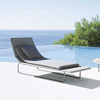 Contemporary sun lounger SURFpolyesterstainless steelsteel