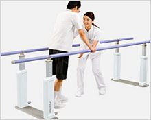 Height-adjustable rehabilitation parallel bars B4120P, B4120PL