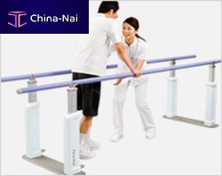 Height-adjustable rehabilitation parallel bars B4120P, B4120PL