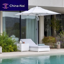 Contemporary sun lounger RANCHOfabricaluminumgarden
