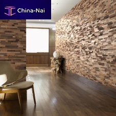 Wooden wall cladding panel PL20 interiorsandblastedrustic