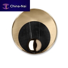 Contemporary wall light METAMORPHOSISindoorgold-plated brassmarble