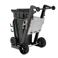 Waste trolley CARRIER ORIGINALcommercialgardenstainless steel