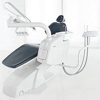 Dental treatment unit with chair Isopluswith hygiene systemwith delivery systemwith light