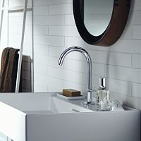 Bathroom sink mixer tap 48020000deck mountedchromed metalbathroom