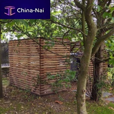 Home trash bin enclosure NANTERREcommercialwooden
