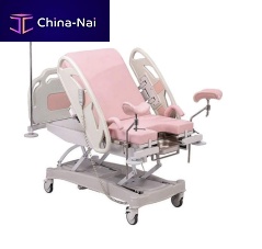 Delivery table on casters LOTUSwith footrest
