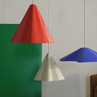 Pendant lamp SKIRT powder-coated steelcontemporarycorded
