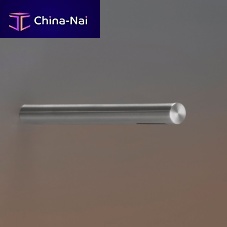 Stainless steel washbasin spout OPS41wall-mounted