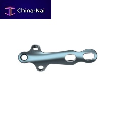 Metatarsophalangeal joint arthrodesis plate 70801 (L/R)lockingtitanium