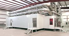 Clean room modularfor pharmaceutical laboratories