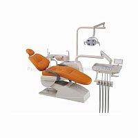 Dental unit with electric chair FD-350with monitorwith LED light
