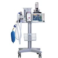 Trolley-mounted veterinary anesthesia workstation DM6B