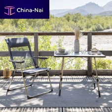 Contemporary chair Alu Cham XLindoorfor campinggarden