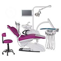 Dental treatment unit with chair Diversowith monitorwith delivery systemwith light