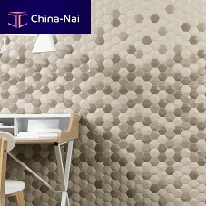 Indoor mosaic tile 3D HEXbathroomkitchenliving room
