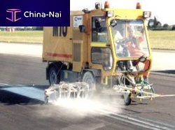 Truck-mounted paint striping machine H35 for paintfor airport