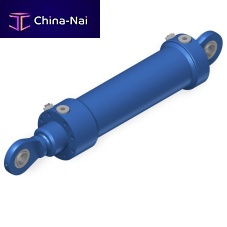 Hydraulic cylinder DA-H-ALdouble-actingcompactoscillating