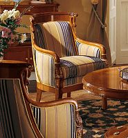 Empire style armchair 159cherrywoodwing